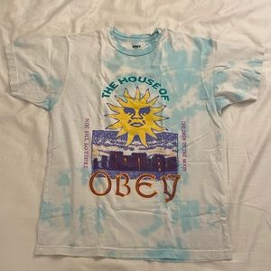 Obey Tie Dye Oversized Shirt